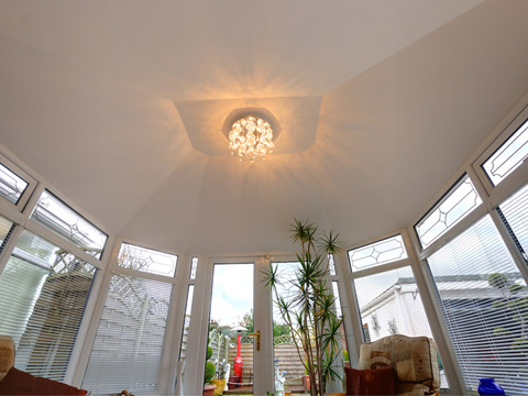 Internal Conservatory roof conversion