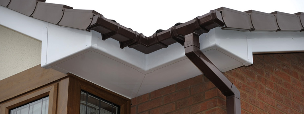 High quality roofline product replacement including PVCue Fascias, Soffits, Bargeboards, Cladding and Dry Verge Tiling